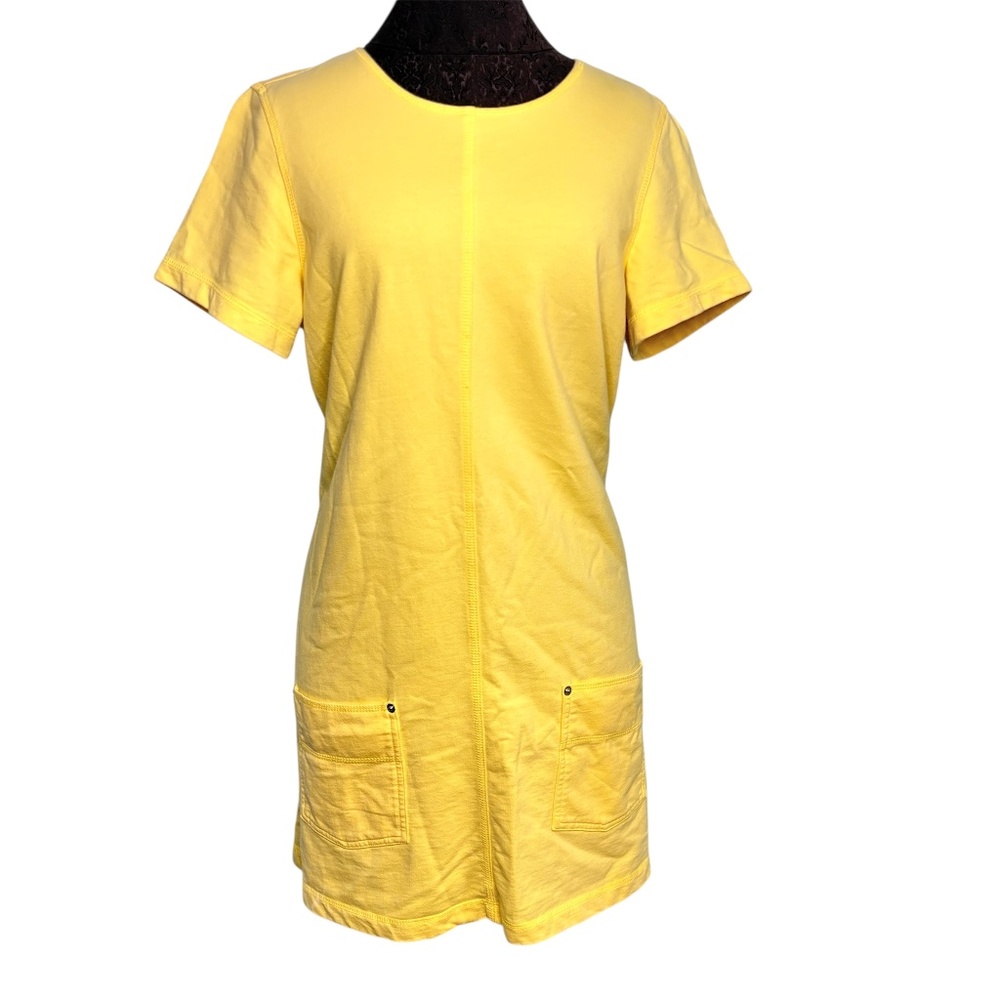 Vintage Delicates Spa Yellow Mini Dress